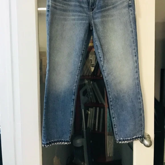 Current Elliot studded hem jeans - Picture 7 of 9